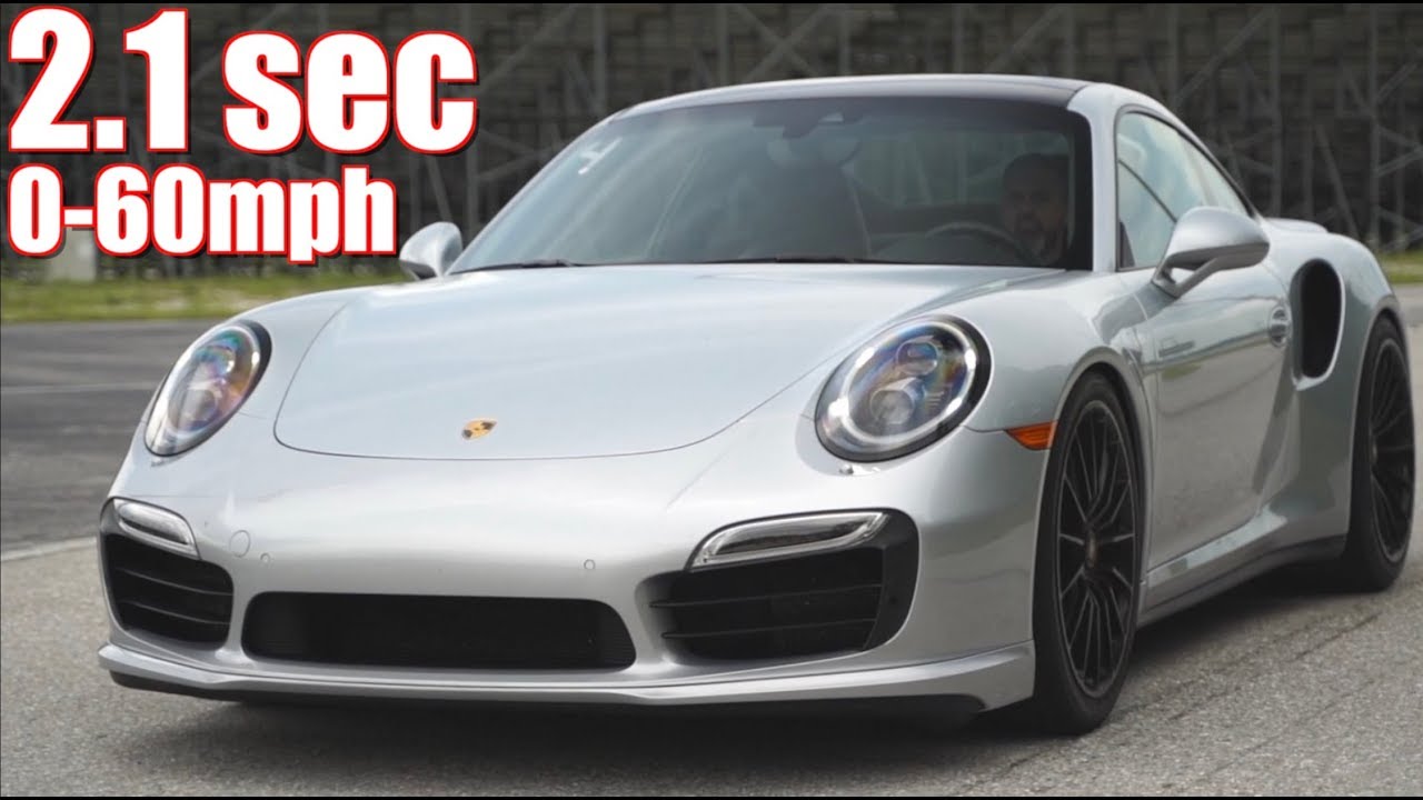 Porsche Turbo 0-60 in  Seconds BRUTAL Launch & 147MPH in 9 Sec! - Best  All Around Sports Car? - YouTube