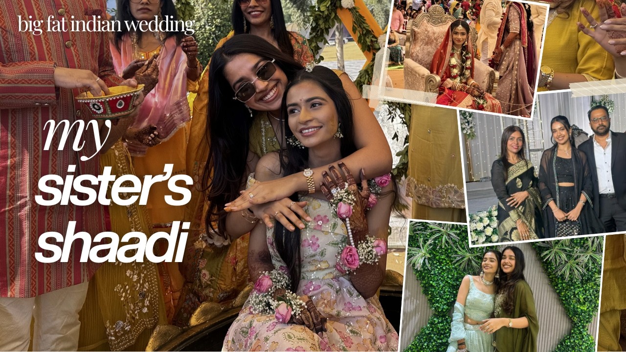 sister ki shaadi I WEDDING VLOG!