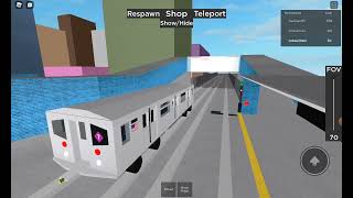 roblox subway testing classic 2015 R62A #6281 RETIRED revisited in 2022 on 7 line express train