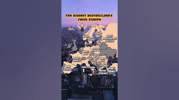 The biggest Bodybuilders from Europe #shorts #geography