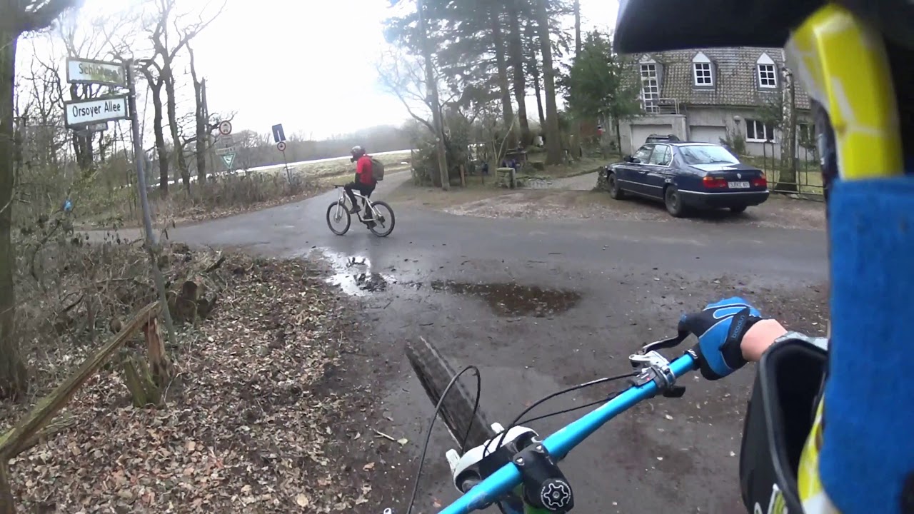 Das Geleucht (Halde Rheinpreussen) Anlieger hingebaut |mtb|downhill|