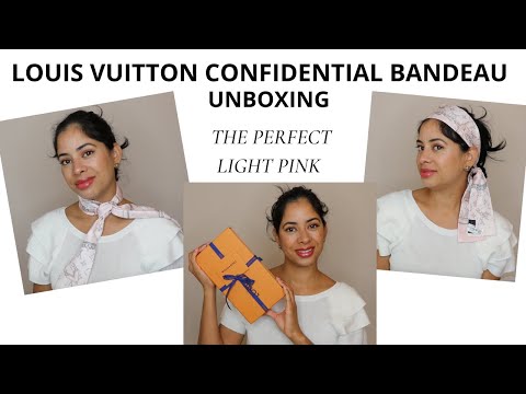 LOUIS VUITTON MONOGRAM CONFIDENTIAL BANDEAU UNBOXING/Must have Item and how  to keep it like new/Cari 