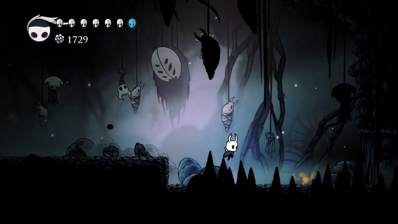Песнь ткача hollow knight карта