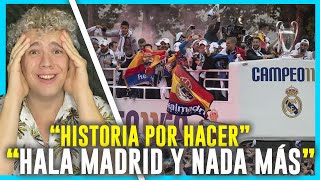 ARGENTINO REACCIONA al HIMNO DEL REAL MADRID  *HALA MADRID