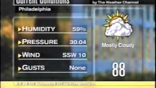 Wayback Playback - Weatherscan Local - 2 Hours - Aug 30, 2003