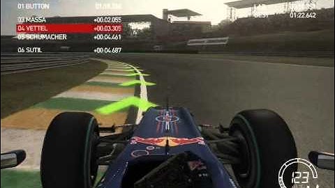 Brazilian Grand Prix | Interlagos | Sao Paulo | Brazil | F1 2010 | Codemasters | Race | F1 Game