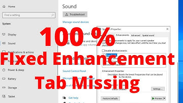 How To Fix No Enhancement Tab In Sound Settings | Booster shots & Sound pollution | soundcloud