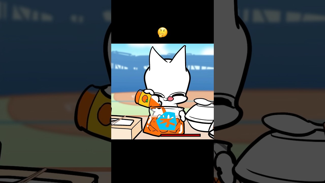 10,000 Calorie MUKBANG ANIMATION While Watching Japanese Baseball ⚾️🔥