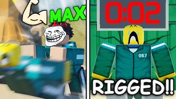 TROLLING People With SUPER STRENGTH + MAX POWER | Ink Game