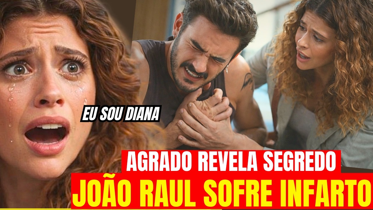 CORAÇÃO ACELERADO - SABADO 07/03 - JOÃO RAUL PASSA MAL AO DESCOBRIR VERDADE  Resumo da Novela