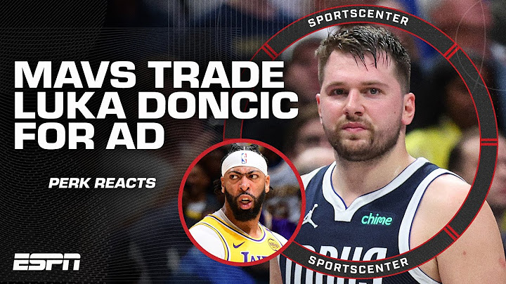 🚨 LUKA DONCIC TRADED TO LAKERS, ANTHONY DAVIS TO MAVS 🚨 Kendrick Perkins reacts | SportsCenter