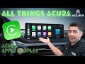 How to set up and use apple carplay in your acura touchpad generation