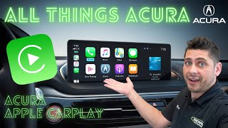 How to set up and use Apple CarPlay in your Acura, touchpad generation.