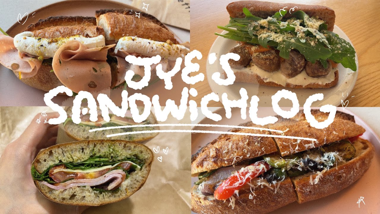 구십육 번째 샌드위치로그 | 삼각지 더티도우, 합정 밀물소이 팝업, 화성시 진저 커피바, 용산 바게티