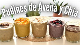 5 Avenas con Chía Saludables, Fáciles y Deliciosas