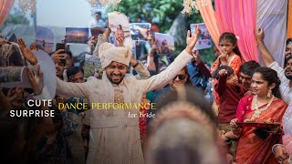 Surprise Dance Performance of Groom for Bride on Wedding Day