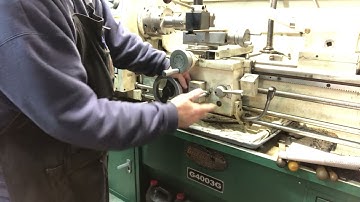 Issue with Grizzly lathe G4003G cross feed