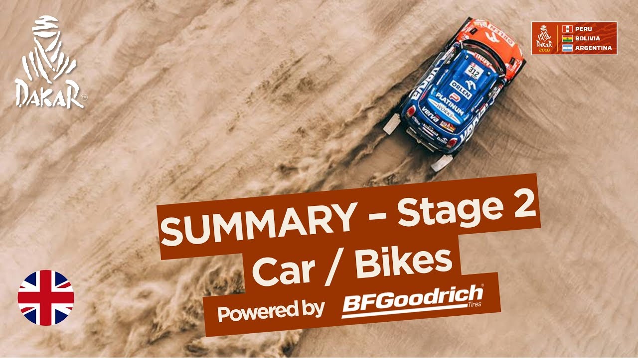 Summary - Car/Bike - Stage 2 (Pisco / Pisco) - Dakar 2018 02000 zip code