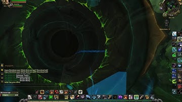 Felmaw Cavern Entrance - Into the pit quest (World of Warcraft Legion)