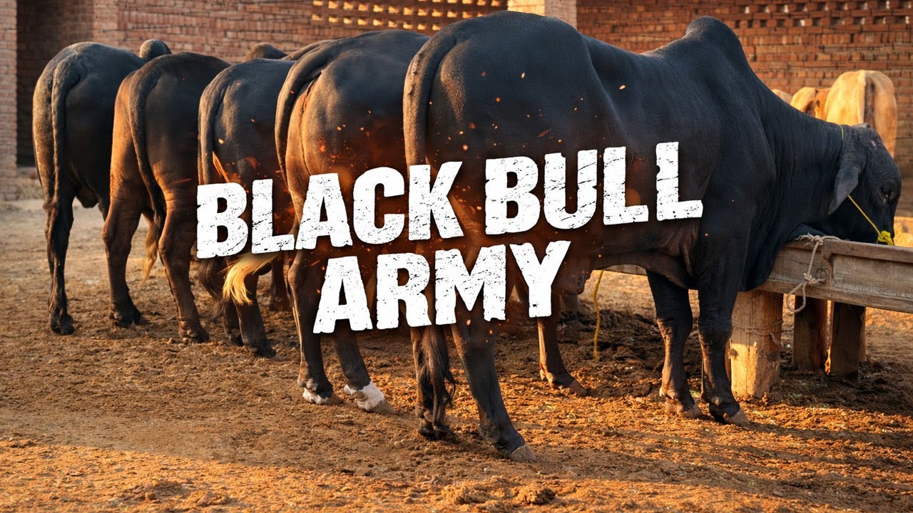 Black Bull Army 🐂 | Aaj Ki Exclusive Farm Visit!
