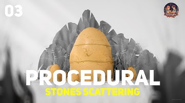 Procedurally Scatter Rocks using Masks with Houdini & UE5 | Vegetation 02 | Pt.3