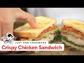 How To Make Crispy Chicken Sandwich (Recipe) チキンカツサンドの作り方 （レシピ）