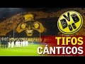 Los tifos y cánticos más brutales del temido muro de Dortmund