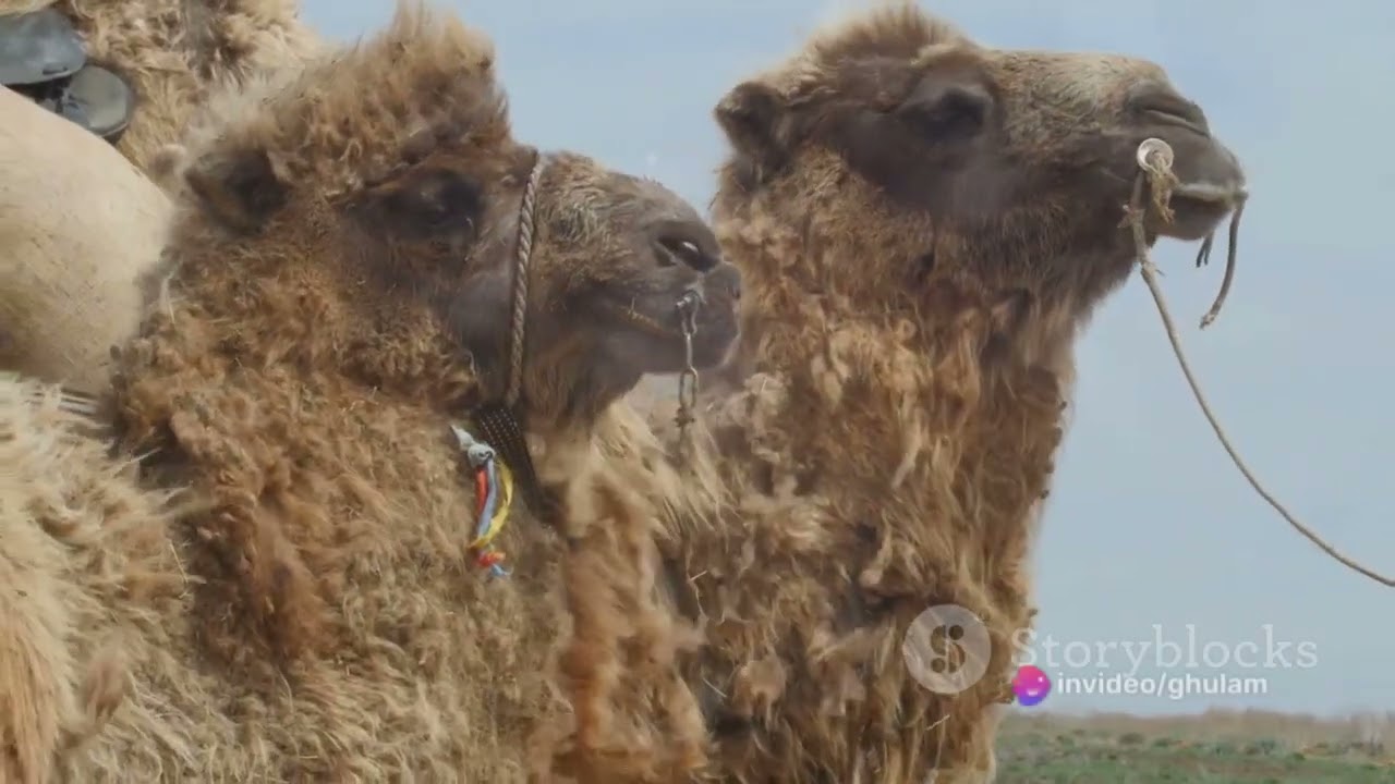 Camels: The Grass-Grazing Giants of the Desert....