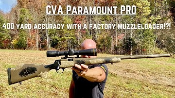 Group Test and 400 Yard Field Review!  Can the CVA Paramount Pro perform at 400 yards?