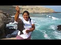 Así PESCA ESTA MUJER EN EL MAR pescados grandes | fish hunting