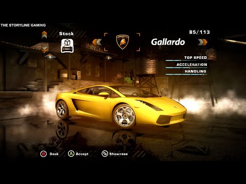 Need For Speed Most Wanted Remastered Lamborghini Gallardo Gameplay PC 