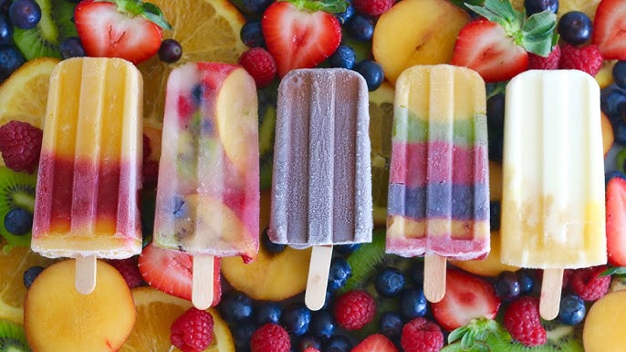 How to Make Rainbow Fruit Popsicles • The View from Great Island