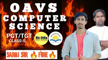 OAVS COMPUTER SCIENCE | INTERNET SECURITY | BY SAROJ SIR | SIR ODIA