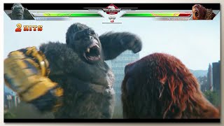 Godzilla Kong Vs Scar King With Healthbars Gxk 2 Tne Trailer Concept Game Ui 5