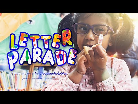 Letter-parade | The Ruth Barron Elementary School | Pflugerville | Photo-story | @austinphotoblog