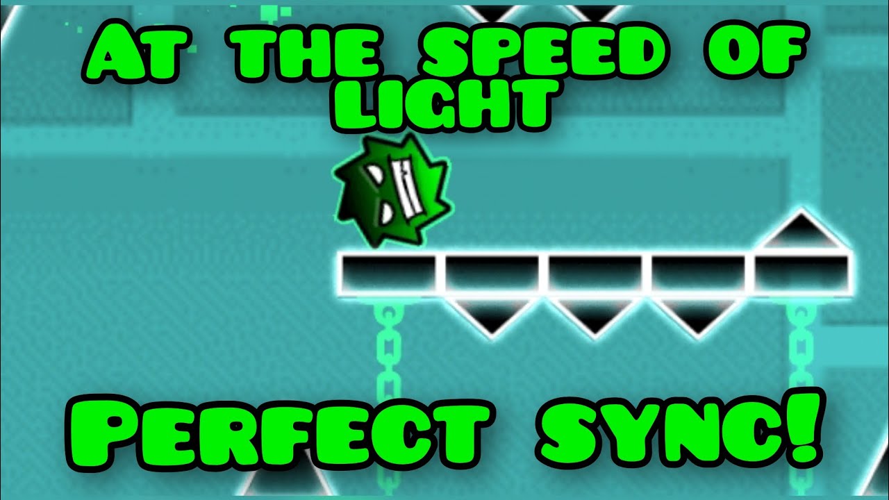 The Nightmare syncs with At the speed of light | Geometry Dash - YouTube