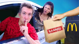 Eating BANNED Fast Food Items from TikTok