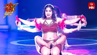 Manava Manava  Song - Swetha Naidu Performance | Dhee Celebrity Special | 22nd May 2024 | ETV Telugu