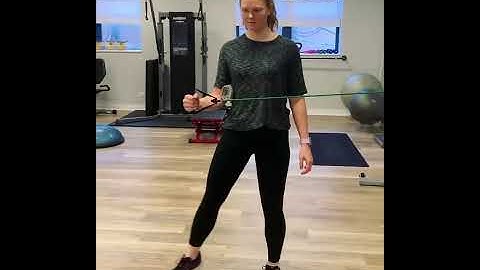 Rotator Cuff Walkout with Resistance Band