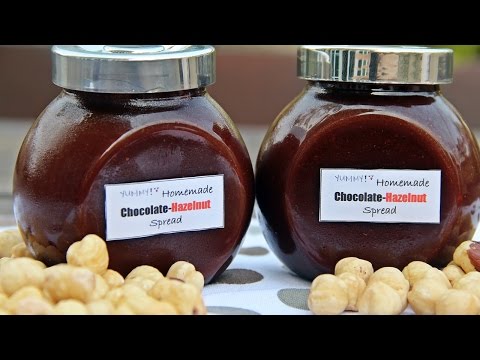 Homemade Nutella (Chocolate-Hazelnut Spread) - Recipe by ZaTaYaYummy