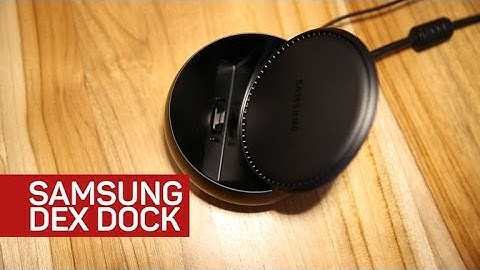 DeX dock turns the Samsung Galaxy S8 into a desktop PC