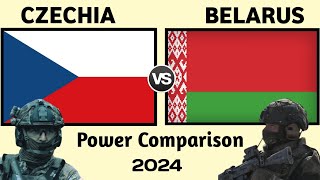 Czechia vs Belarus military power comparison 2024 | Belarus vs Czech military | world military power