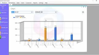 Accounting and Billing Invoice CRM system Design screenshot 5