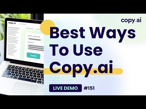 Copy.ai Live Demo: The Best Ways To Use Copy.ai