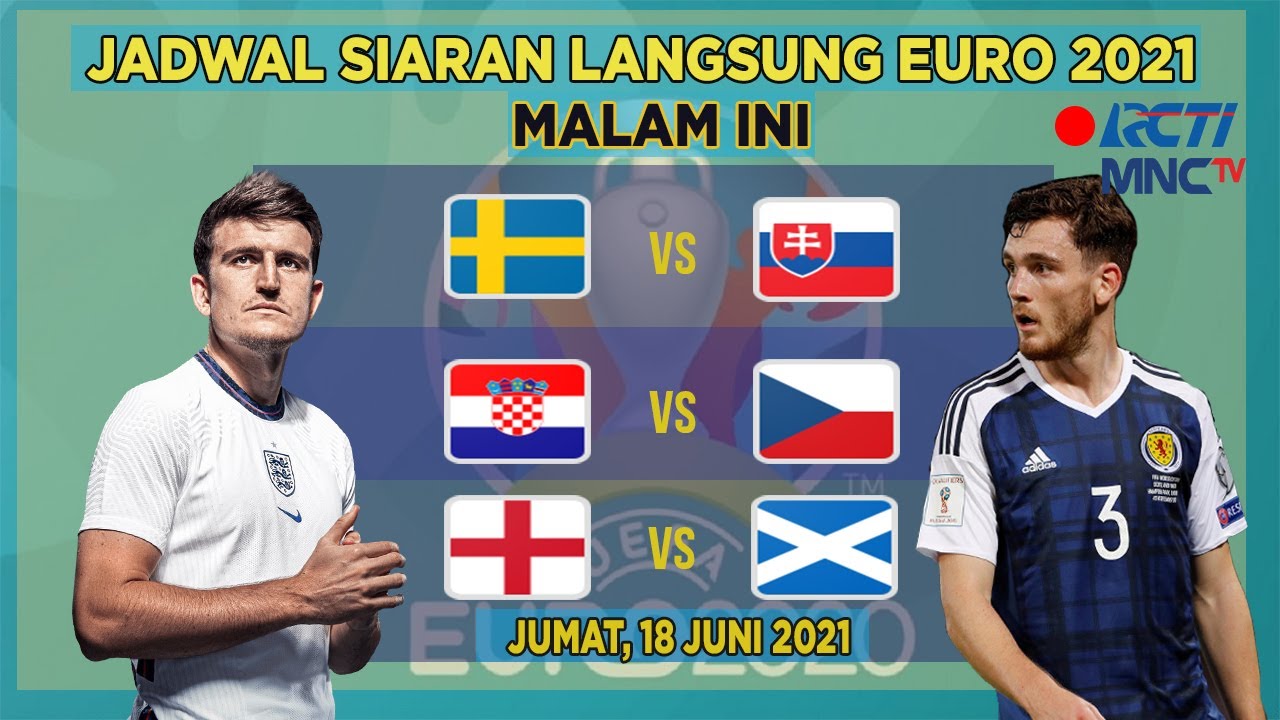 Jadwal bola euro hari ini