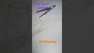 ItI engineering Drawing। Free hand tools। Fitter and electrician tools।