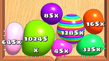 Blob Merge 3D - Bosses Satisfying ASMR Gameplay 3 | ( Cube Arena 2048 )