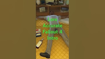 Lore Accurate Fallout 4 Intro | #fallout #comedy #fallout4