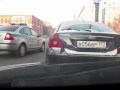 Выезд на встречку, опасное место в Москве