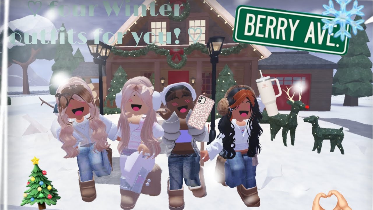 Four Cozy Winter Outfits for You 🫶✨️🎀❄️